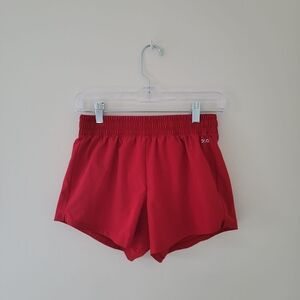 DSG Red Kids Athletic Shorts